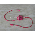 Plastic naamplaatjes met string